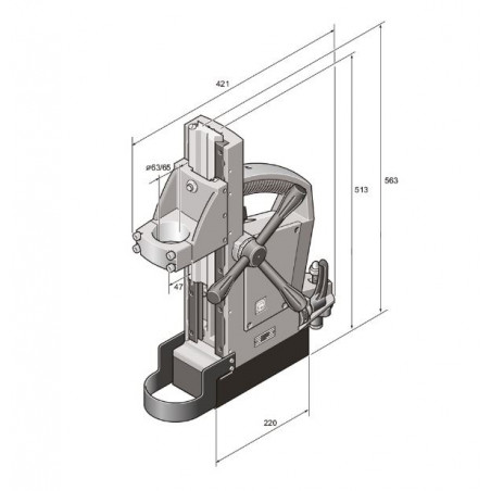 FEIN 90316223008 MBS32 F SOPORTE MAGNETICO 