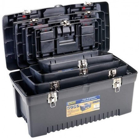 ALYCO 192765 PACK 4 BOÎTES EN PLASTIQUE