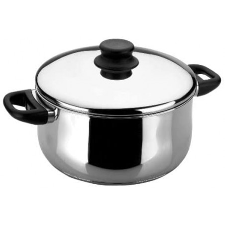LACOR 14422 OLLA C/TAPA GARINOX 22 CM.