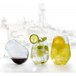 DKRISTAL VASO IBIZA 54CL (Caja 6 uds.)