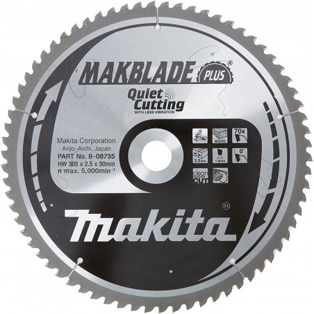 MAKITA B-08735 DISQUE HM 305/30/70D ME SIL