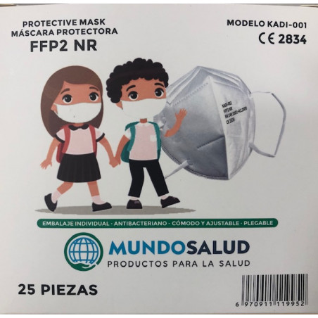 MUNDOSALUD MASQUE FFP2 (25 UDS)