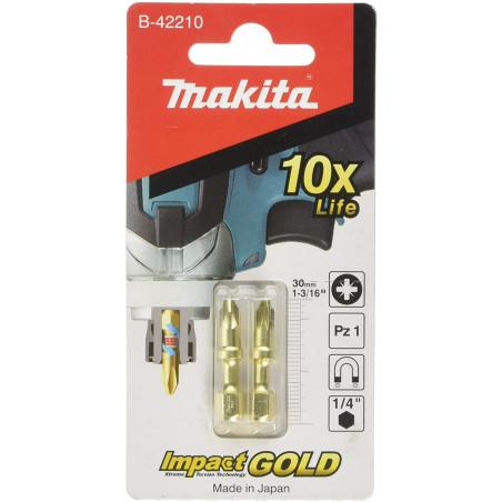 MAKITA B-42210 PUNTA TORSION ORO PZ1-30