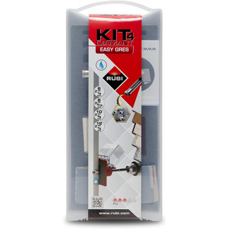 RUBI 4904 KIT EASYGRES BROCAS  6MM,10MM Y 12MM