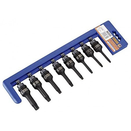 ALYCO 198301 8 VASOS 1/2 DE IMPACTO P/TORX