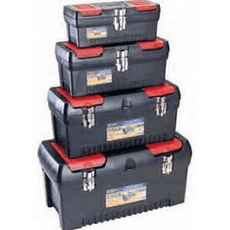 ALYCO 192765 PACK 4 CAJAS PLASTICO CON BANDEJAS