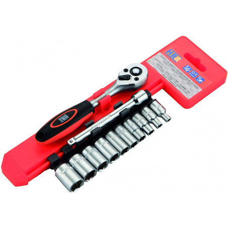 ALYCO 170751 JEU 12 PZAS HR 1/4 SOP. PLASTIQUE