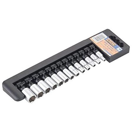 ALYCO 192119 JUEGO 13 VASOS 1/4" 4-14 MM