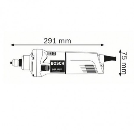 BOSCH GGS 28 CE AMOLADOR RECTA 380W
