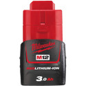 MILWAUKEE M12B3 batterie 12V 3.0Ah