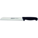 ARCOS 291425 Cuchillo panero 20 cm negro