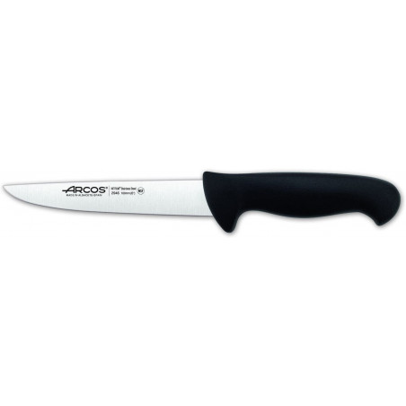 ARCOS 294625 CUCHILLO CARNICERO 16 CM NEGRO
