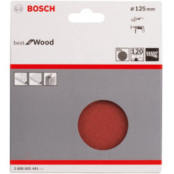 BOSCH 2608605441 Lija C470: 125mm G120x10