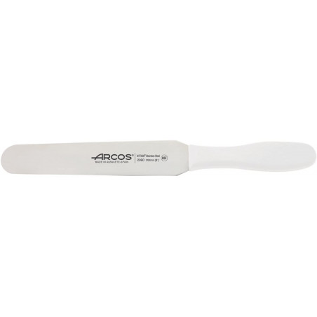 ARCOS 299024 ESPATULA PASTELERA 20CM BLANCO