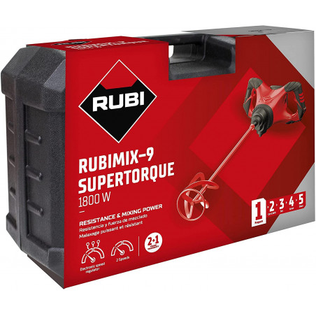 RUBI 26974 MEZCLADOR RUBIMIX-9 SUPERTORQUE+MALETA