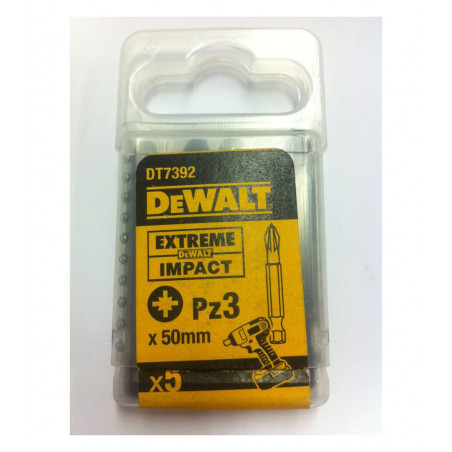 DEWALT DT7392 PUNTAS IMPACT TORSION PZ3 x5 50mm