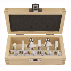 MAKITA D-53540 ESTUCHE DE FRESA 6 PIEZAS