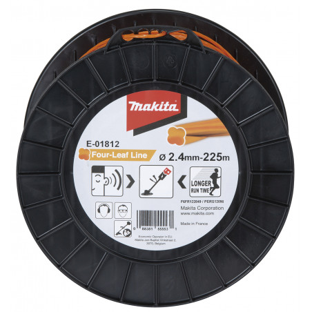 MAKITA E-01812 HILO NYLON HELICOIDAL 2,4MM (225M)