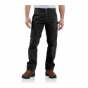 CARHARTT WASHED TWILL DUNGAREE B324BLK