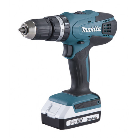 MAKITA HP457DWE TALADRO PERCUTOR 18V 1,5AH