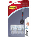 Command 17067CLR Ganchos transparentes ( 3uds)