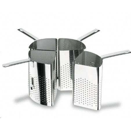 LACOR 50339 Colateur 4 secteurs 40cm. INOX (4P)