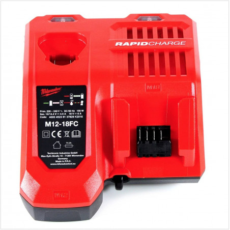 MILWAUKEE M12-18FC CHARGEMENT RAPIDE