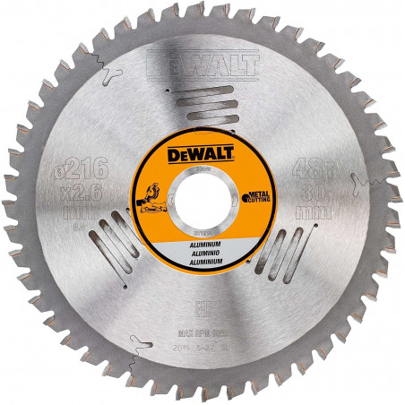 DEWALT DT1914 HOJA SIERRA CIRCULAR 213X30MM 48D