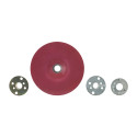 3M PLATEAU POUR LE DISQUE DE FIBRES 125MM ROUGE