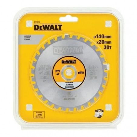 DEWALT DT1910-QZ HOJA SIERRA CIRCULAR 140x20 30D