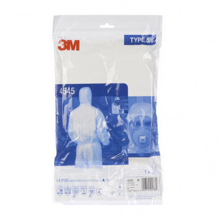 3M 4545 BUZO TRACE DE PROTECTION BLANCHE 